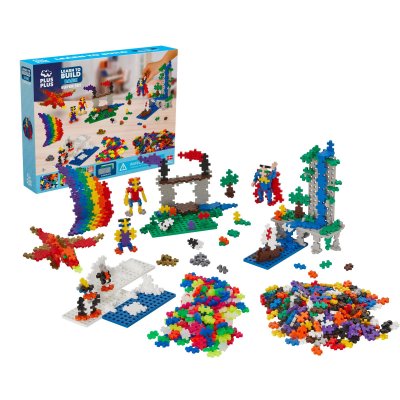 PLUS PLUS  - Kit D&eacute;couverte 1200 pi&egrave;ces Basic - PP3811