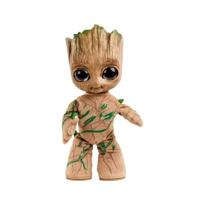 MATTEL Plush Marvel I Am Groot Groot Bail&oacute;n Teddy Vert