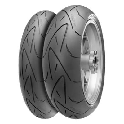 CONTINENTAL PNEU  CONTI SPORT ATTACK 120/70R17 58W TL,Avant