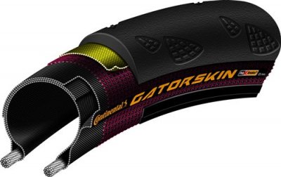 CONTINENTAL Pneu de route  GatorSkin (tringle m&eacute;tallique) - Noir