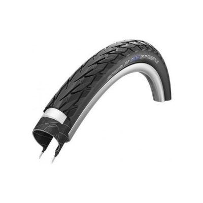 SCHWALBE Pneu - Delta Cruiser Plus - 28 pouces x 1,50 - Noir r&eacute;fl&eacute;chissant