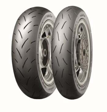 DUNLOP PNEU  TT93 GP 120/80R12 55J 0 plis TL,soft,Arri&egrave;re,Diagonal