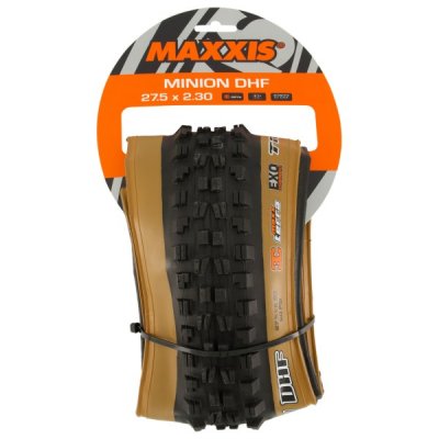 MAXXIS Pneu MINION DHF - 27.5x2.30 - tr. souple - 3C Terra / Exo / Tubeless Ready / Tanwall