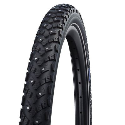 SCHWALBE Pneu  26-1,75 (47-559) Winter Active R 100 &agrave; crampons noir