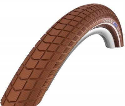 SCHWALBE Pneu  Big Ben - Kevlar Guard - Marron} - Wire Bead, Marron}