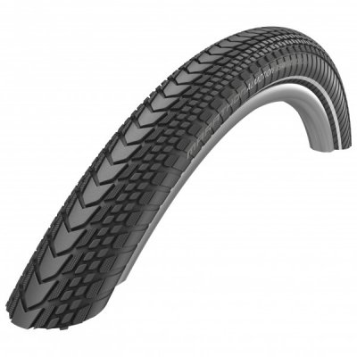 SCHWALBE Pneu  marathon almotion 700 mm tubetype souple v guard addix tour flancs reflex e bike e 25