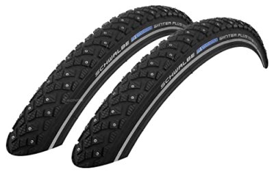 SCHWALBE Pneu souple  Marathon Winter Plus 20x2,15 Hs396 S-Guard 144 Clous Wic