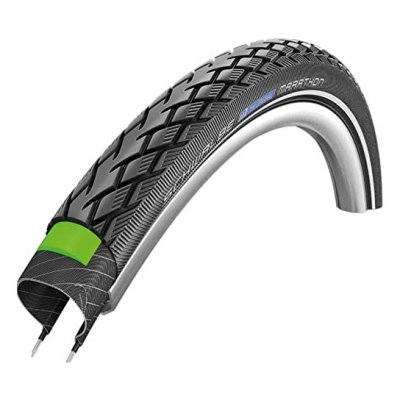 SCHWALBE Pneu touring  Marathon GreenGuard - Noir} - Wire Bead, Noir}