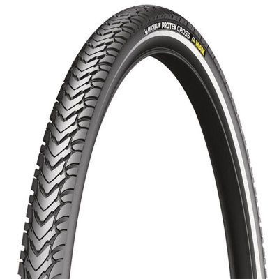 MICHELIN Pneu v&eacute;lo City  Protek Cross Max flanc r&eacute;fl&eacute;chissant 700x35