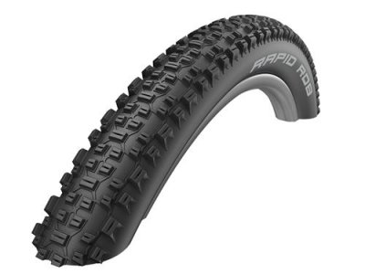 SCHWALBE Pneu VTT  Rapid Rob Kevlar Guard 29 pouces - 26"" 2.1"" Noir
