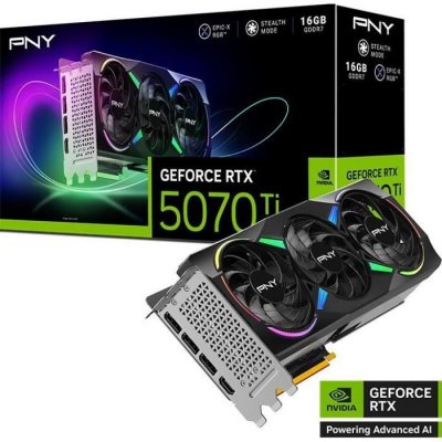PNY  - Carte graphique - GEFORCE RTX&trade; 5070Ti - 16GB 