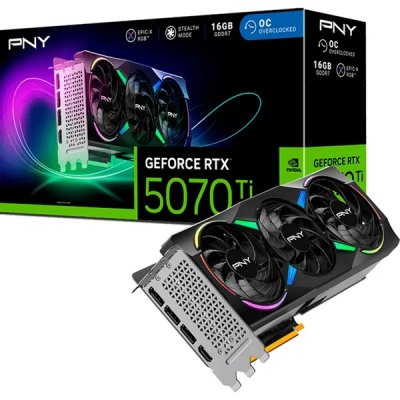 PNY  - Carte graphique - GEFORCE RTX&trade; RTX 5070Ti - 16GB - STD OC