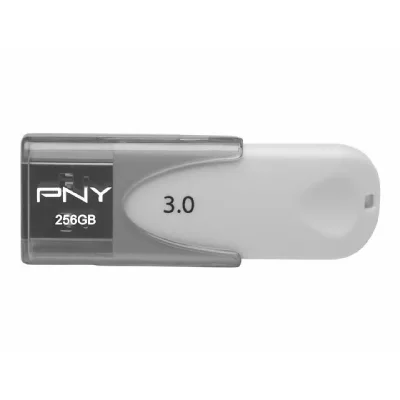 PNY  Cl&eacute; USB 3.0 256 Go Attach&eacute; 4 Gris