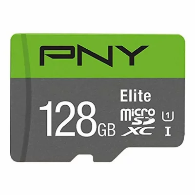 PNY  Elite - Carte m&eacute;moire flash - 128 Go - UHS-I U1 / Class10 - microSDXC UHS-I 