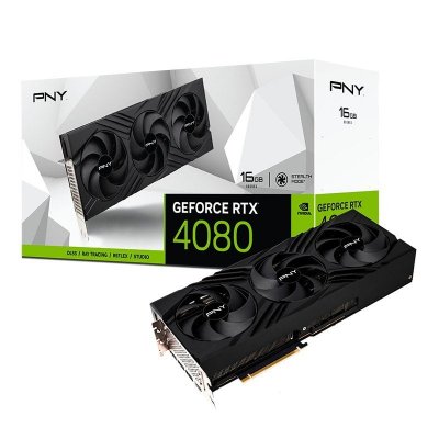 PNY  GEFORCE Carte graphique - RTX 4080 - LED - 16 Go 