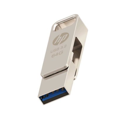 PNY  HP x206C lecteur USB flash 64 Go USB Type-A / USB Type-C 3.2 Gen 1 (3.1 Gen 1) Argent
