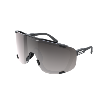 POC  - Devour Cat 3 - Lunettes v&eacute;lo Uranium Black 2026 - Clarity Road Sunny Silver Cat 3