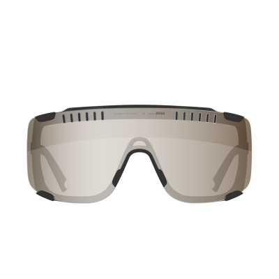 POC  - Devour Mid Cat 2 - Lunettes v&eacute;lo Uranium Black - Clarity Trail Partly Sunny Light Silver Cat 2
