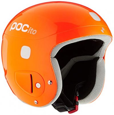 POC  ito Skull - Casque ski enfant Fluorescent Orange 51-54 cm