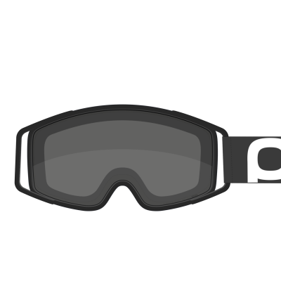 POC  - Zygon Cat 1 - Masque VTT Uranium Black - Clarity Universal Cloudy Grey Cat 1