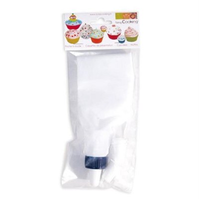SCRAPCOOKING Poche &agrave; douille avec 4 douilles 