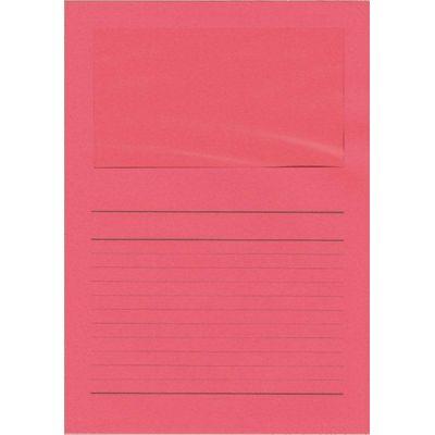 ELCO Pochette Coin En Papier Avec Fenetre Roue Intense - Boite De 100