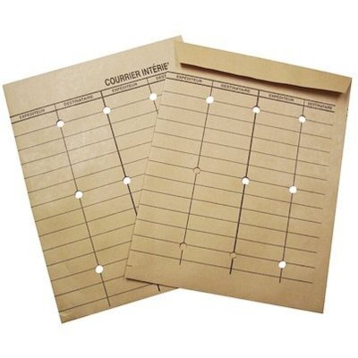 LA COURONNE Pochette d'envoi en papier Kraft 330&nbsp;x&nbsp;260&nbsp;mm brun