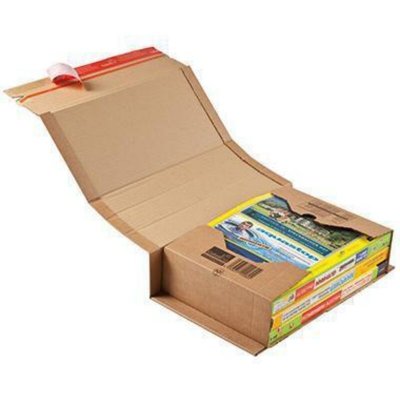 COLOMPAC Pochette d'exp&eacute;dition carton 30,2 x 21,5 x 8 cm - Lot de 20