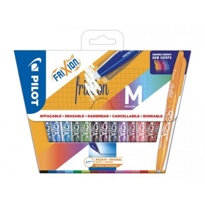 PILOT Pochette de 15  FriXion Ball 0,7 - Couleurs assortis