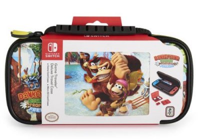 NACON Pochette De Transport Donkey Kong Country Tropical Freeze Pour Nintendo Switch
