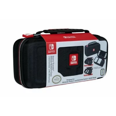 NACON Pochette de transport rigide  pour Nintendo Switch/Nintendo Switch (mod&egrave;le OLED) Noir