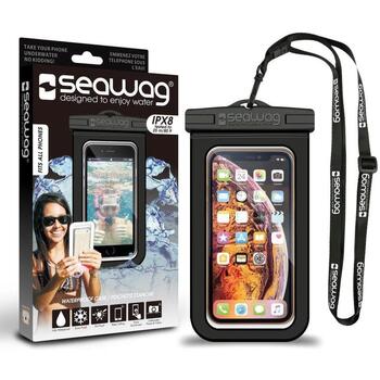 SEAWAG Pochette &eacute;tanche pour smartphone  - Noir/Blanc - Multisport