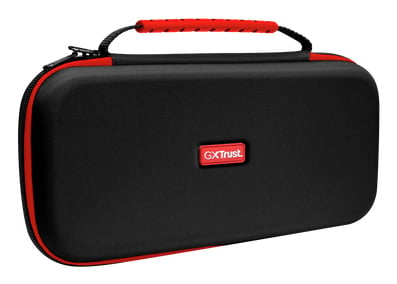 TRUST Pochette pour Nintendo Switch 2 -  - GXT 1251 - Antichoc - Espace pour 4 Joy-Cons - Noir