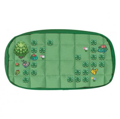 HORI Pochette rembourr&eacute;e  Pixel Vert pour Nintendo Switch 2