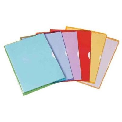 Pochettes coins Elba Fard'liss - en PVC 18/100e - incolore - Paquet de 10