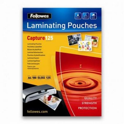 FELLOWES Pochettes de plastification  A5 125 microns