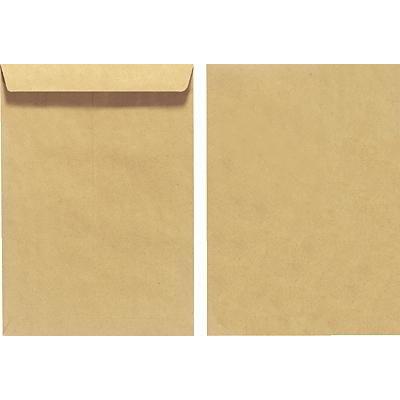 HERLITZ Pochettes Marron C4 Sans Fen&ecirc;tre, Rabat Gomm&eacute;, 90g