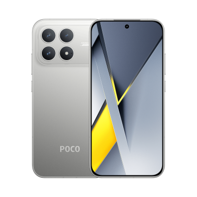XIAOMI POCO F8 Pro (5G) 512 Go, Titane Argent - Neuf