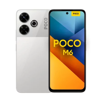 XIAOMI POCO M6 Argent 6 GO + 128 GO