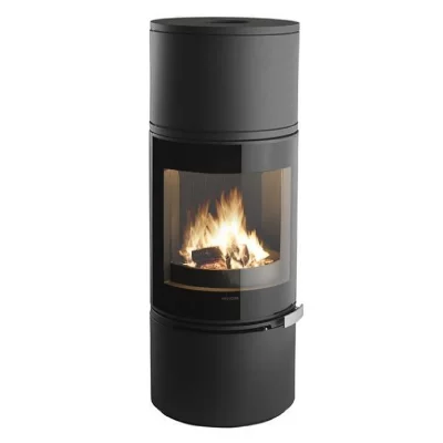 INVICTA Po&ecirc;le &agrave; bois 6kw noir  - p610744 - alcor CDP-6107-44INV