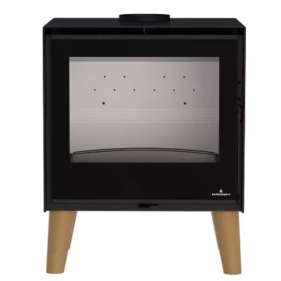 BRONPI Po&ecirc;le &agrave; bois ARUS 9  - Noir