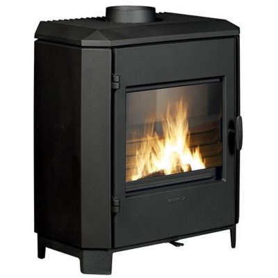 INVICTA Po&ecirc;le &agrave; bois en fonte  Carolo - 8 KW - 40 &agrave; 100 m&sup2; - noir