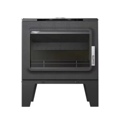 SUPRA Po&ecirc;le &agrave; bois fonte 6.1kw anthracite - Fr9016760b - 