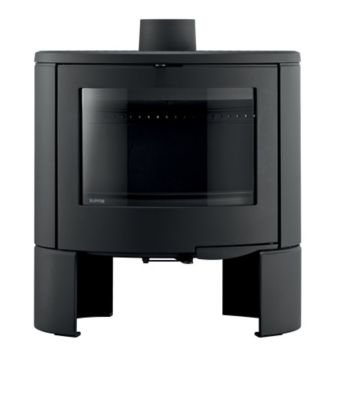 SUPRA Po&ecirc;le &agrave; bois pacco en fonte - horizontal - non &eacute;tanche - 10kW - 