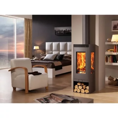 PANADERO Po&ecirc;le &agrave; bois -  - Alba Ecodesign - 9,5 kw - B&ucirc;ches 50 cm 