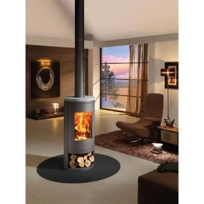 GENERIQUE Po&ecirc;le &agrave; bois - PANADERO - Sydney Ecodesign - 7,4 kw - B&ucirc;ches 50 cm 