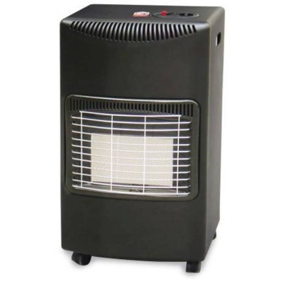 KEMPER Po&ecirc;le &agrave; gaz  4200 W Infrarouge Allumage piezo S&eacute;curit&eacute; thermocouple Roulettes 