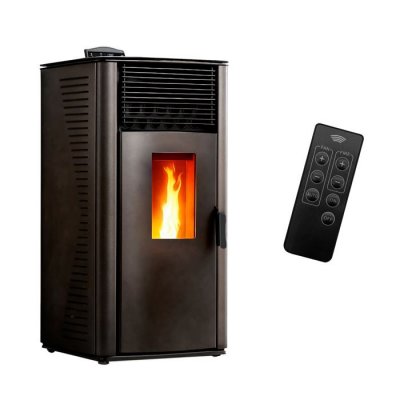 SANNOVER Po&ecirc;le &agrave; granul&eacute;s air Anita 12 kW Noir 