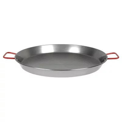 GARCIMA Po&ecirc;le &agrave; paella valence 46 cm en acier poli -  - Argent - Acier