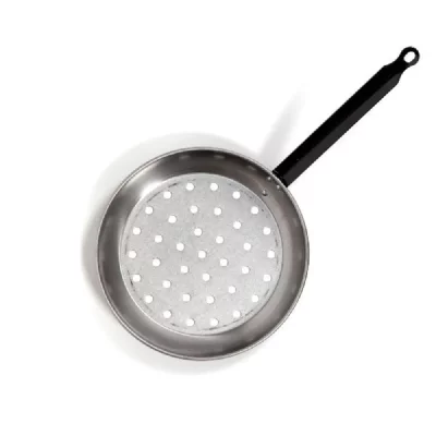Po&ecirc;le ch&acirc;taignes et marrons - queue courte - D: 28 cm